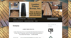 Desktop Screenshot of lbrtimber.com