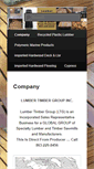 Mobile Screenshot of lbrtimber.com